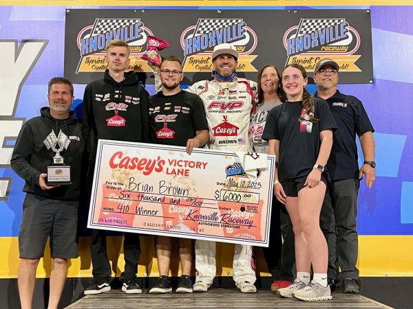 Brian Brown Clinches Win #67 at Knoxville!