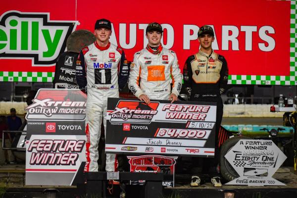 Jacob Denney Sweeps Weekend in Kansas with 81 Speedway Triumph