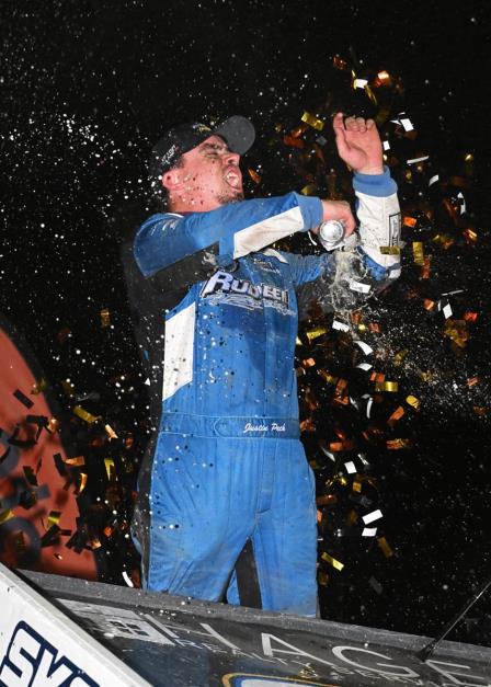 Justin Peck won the High Limit stop at Ransomville