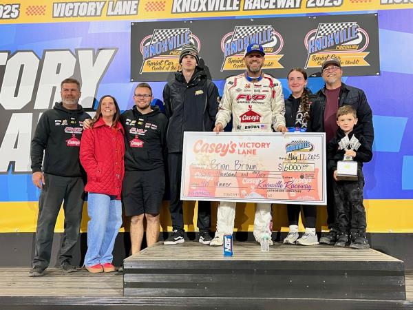 Brian Brown Tops Big Knoxville Field!