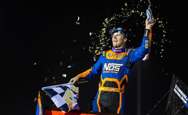 Sheldon Haudenschild Holds On for Red River Valley Win