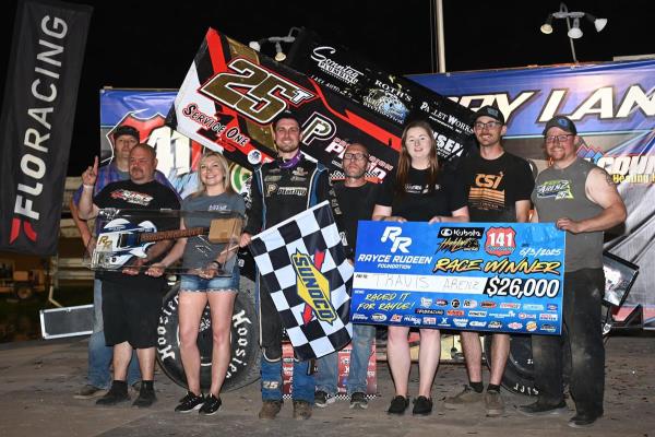 Wisconsin Native Travis Arenz Beats Kubota High Limit Racing for $26,000 in Rayce Rudeen Foundation Race
