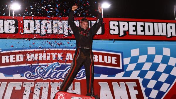 Kyle Cummins Shines in USAC Eastern Storm at Big Diamond