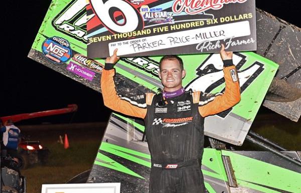 Parker Price-Miller Pays Tribute to Jamie Miller with Waynesfield All Star Win