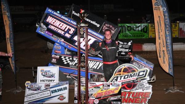 Danny Dietrich Wins Atomic All Star Main and Captures "Ohio Speedweek" Title