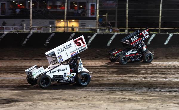 Kyle Larson Drives from Fourth to Huset