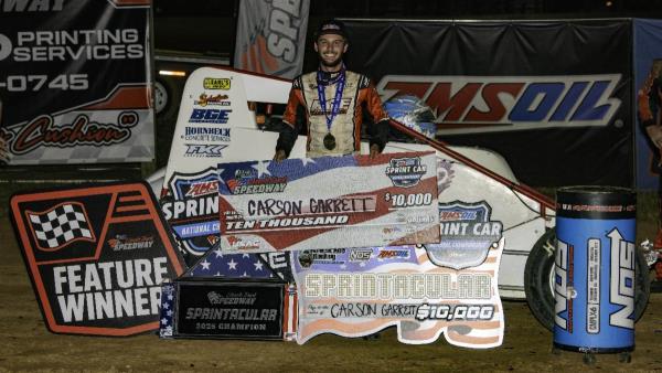 Carson Garrett Grabs USAC Sprint Win #1 at Lincoln Park
