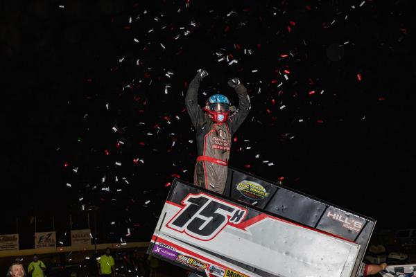 Sam Hafertepe Jr. Dominates ASCS Debut at Windy Hollow for Fourth Straight Win