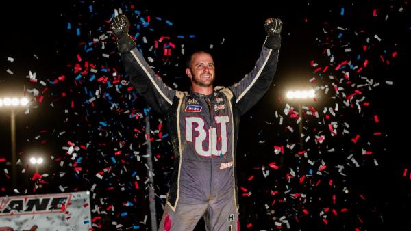 Robert Ballou Breaks Through for USAC Indiana Sprint Week Win at Lincoln Park