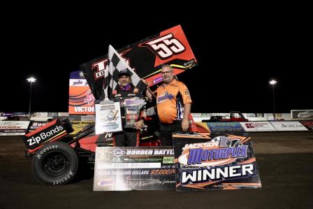 Kerry Madsen won the Barb Wieskus Memorial at Jackson Friday (Tylan Porath Photo)