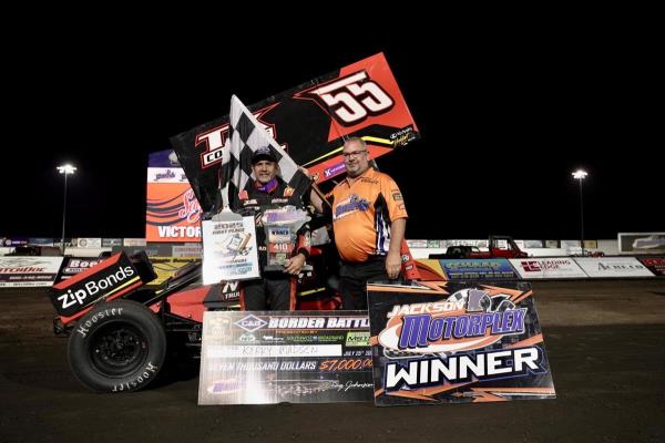 Kerry Madsen and Trevor Serbus Victorious at Jackson Motorpolex During C&B Border Battle Presented by New Fashion Pork and SW Broadband