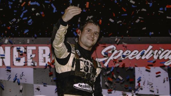 Logan Seavey Spells Victory, Takes Lawrenceburg USAC Indiana Sprint Week Win
