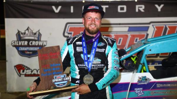 Chase Stockon Sprints to First USAC Win in Five Years at Terre Haute