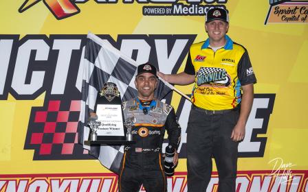 Rico Abreu won Night #2 of the 360 Nationals (Dave Hill Photo)