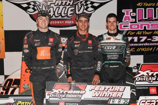 Gavin Miller Defends Home Turf with Friday Victory at Path Valley Speedway