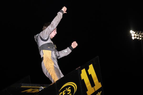 Colton Fisher Ends Frustration with Sprint Invaders Win at Lee County!