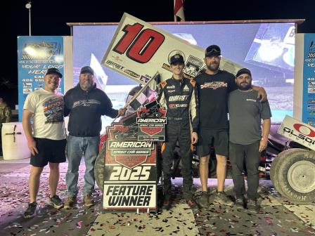 Ryan Timms won the ASCS opener in Billings Friday (Video Highlights from DirtVision.com)
