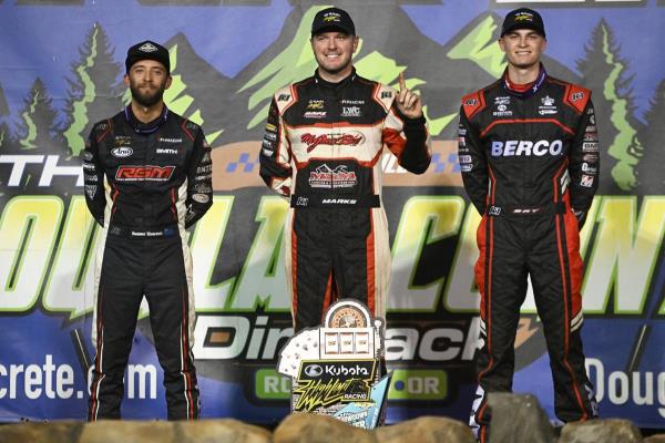 Brent Marks is a West Coast Winner, Topping the Douglas County Dirtrack