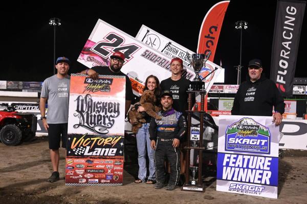 Rico Abreu Continues Skagit Speedway Domination, Wins $20,000 Prelim from 7th