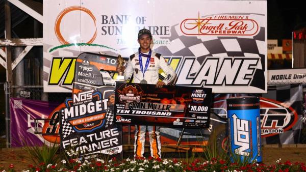 Gavin Miller Mines $10,000 at Angell Park