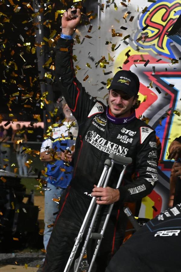 Aaron Reutzel Overcomes Foot Injury to Win Night Before the Tuscarora 50 at Port Royal