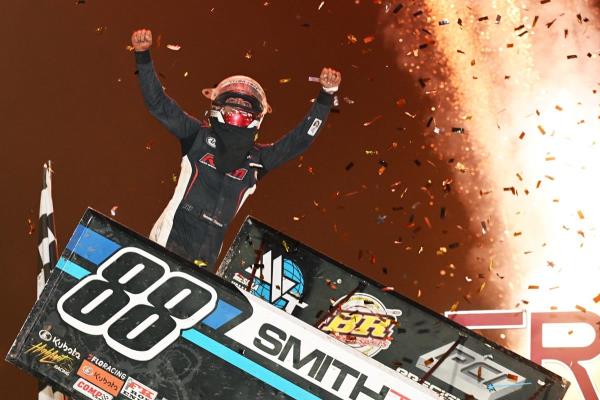 Tanner Thorson Tops Thriller at Lernerville, Wins from 12th Over Brad Sweet