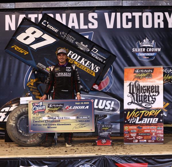 Aaron Reutzel Rallies to Victory at Eldora