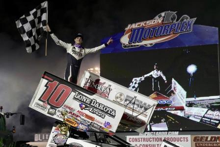 Ryan Timms won the $12,000 Jackson Nationals Saturday (Tylan Porath Photo)