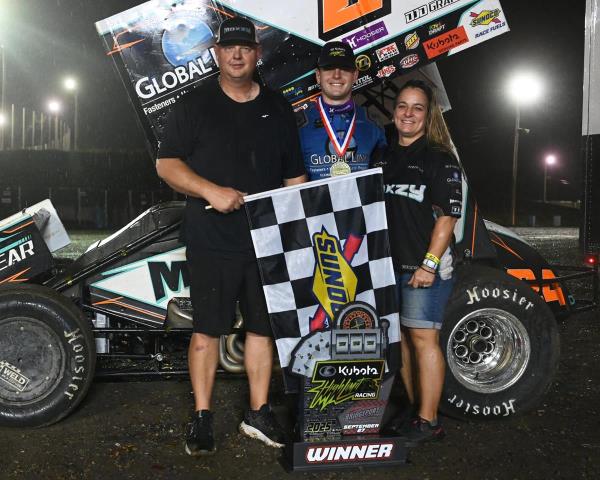 Danny Sams III Earns First Career High Limit Win in Rain-Shortened Race at Bridgeport