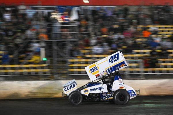 Brad Sweet Ends Winless Drought with Crucial Victory at Lakeside Speedway