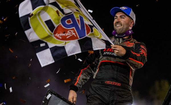 David Gravel Wins World of Outlaws Return to Lincoln Park After Contact with Kofoid