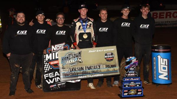 Daison Pursley Prevails for $20,000 Placerville Prize After Late-Race Tangle with Larson