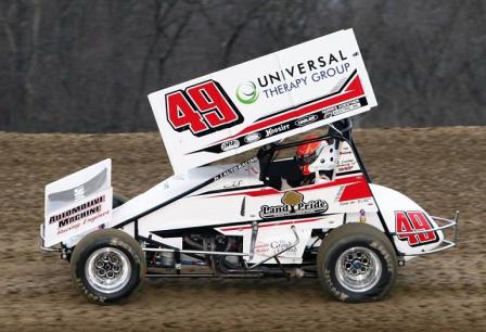 Josh kicked off the season at 34 Raceway (Barry Johnson Photo)