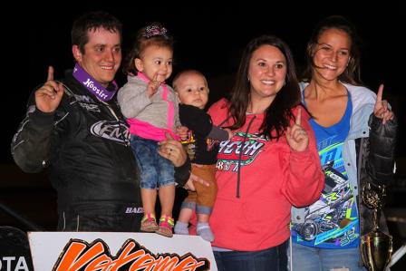 Brady swept the midget portion of the Kokomo Grand Prix last weekend (Rich Forman/USAC Photo)