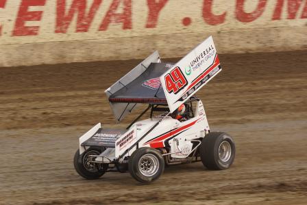 Josh Schneiderman at 34 Raceway (Dana Royer/34 Raceway Photo)