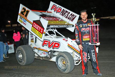 Brian in Victory Lane at Lakeside (John Lee – www.HighFly-NPhotos.com) 