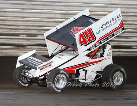 Josh races at Knoxville (Danny Howk Photo)