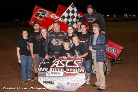 Wayne and company in Victory Lane at Lawton (Patrick Grant Photography)