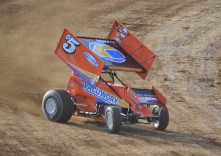 Brad in action in Hartford (Bob Buffenbarger Photo)