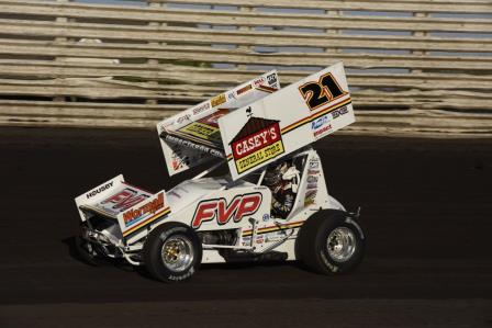 Brian Brown at Knoxville (Mark Funderburk Racing Photo)