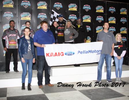 Brian in Victory Lane at Knoxville (Danny Howk Photo) 