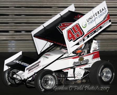 Josh in action at Knoxville (Gordy O’Field Photo)