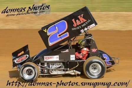 TMAC in action at the Sprintcar Classic (Donna’s Photos)