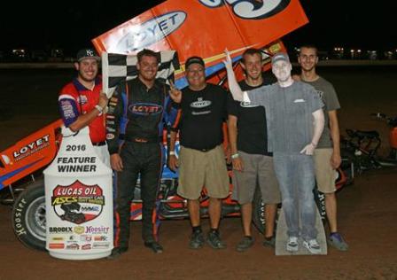 The team celebrates their win at Lawton (Mike Howard Photo for ASCS)
