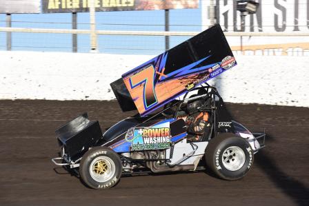 Kaley finished eighth in the Folkens Bros. Silver Shootout (Jeff Bylsma Photo) 