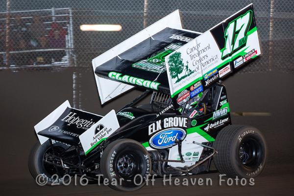 MWR/Bryan Clauson – Sixth on the Tulare Bullring!