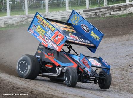 Mark at River Cities (Mike Spieker – Speedway Shots Photo)