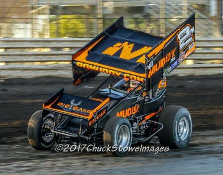 Kerry Madsen leads the Midwest Thunder Sprints into July (Chuck Stowe Images)