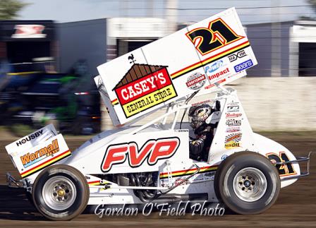 Brian at West Liberty Raceway (Gordon O’Field Photo)  