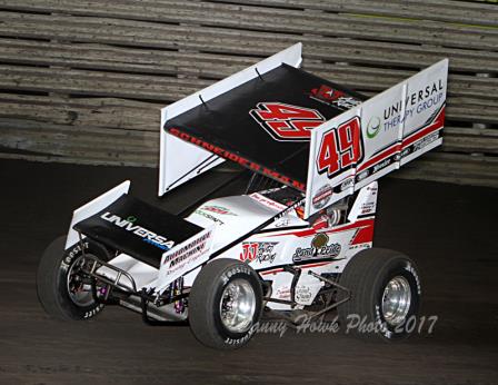 Josh races at Knoxville (Danny Howk Photo)
